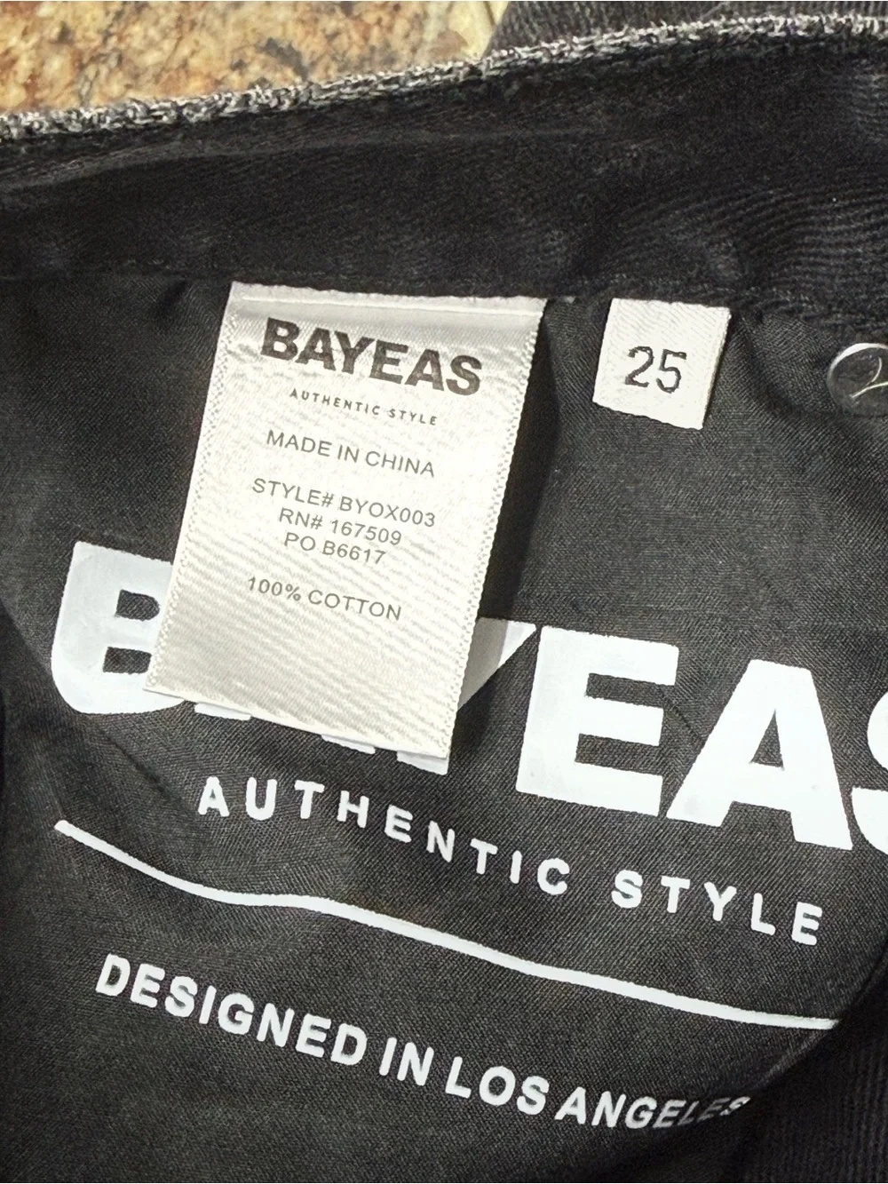 Bayeas Darted Super High Waist Barrel Jeans
